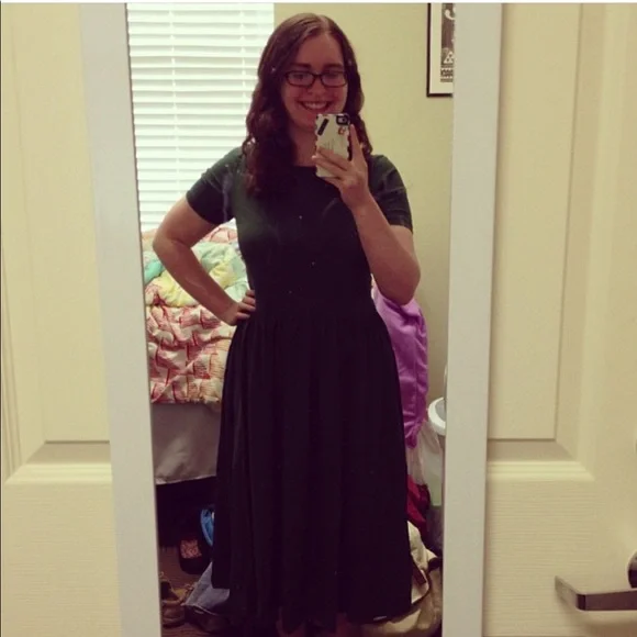 ASOS Midi Dress with Short Sleeves - Picture 3 of 6